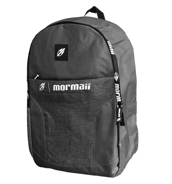 Mochila Mormaii Urban Letreiro Cinza Mescla 25L
