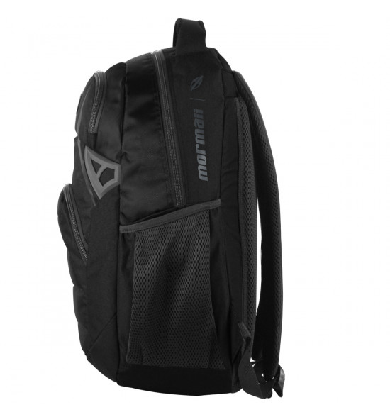Mochila Mormaii Round Executive Backpack Reforçada Preta 30L - 3