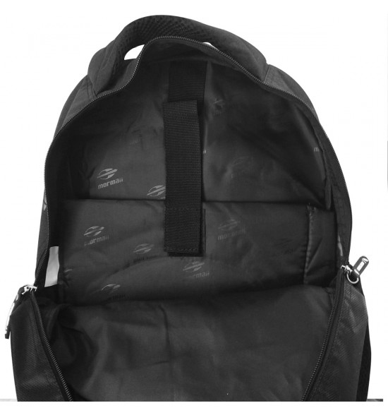 Mochila Mormaii Round Executive Backpack Reforçada Preta 30L - 5