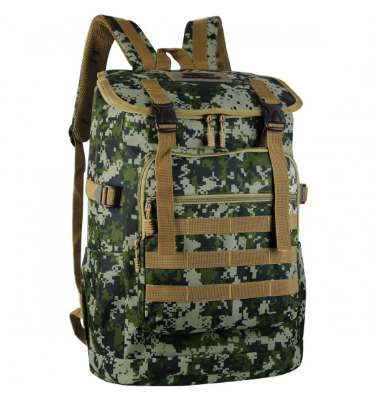 Mochila Mormaii Verde Camuflada Large Stash Pack Reforçada 40L - 2