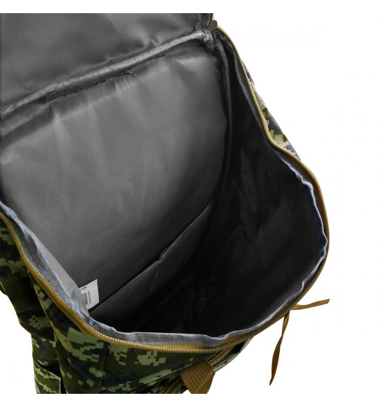 Mochila Mormaii Verde Camuflada Large Stash Pack Reforçada 40L - 5