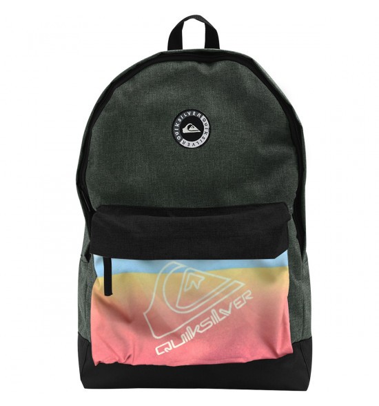 Mochila Quiksilver The Print Preta