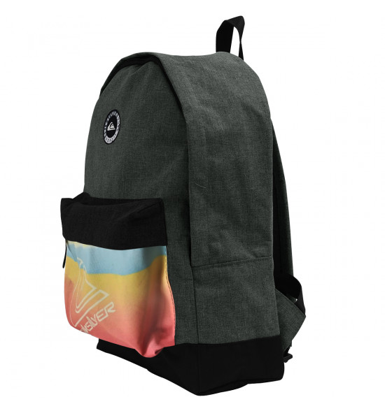 Mochila Quiksilver The Print Preta - 2