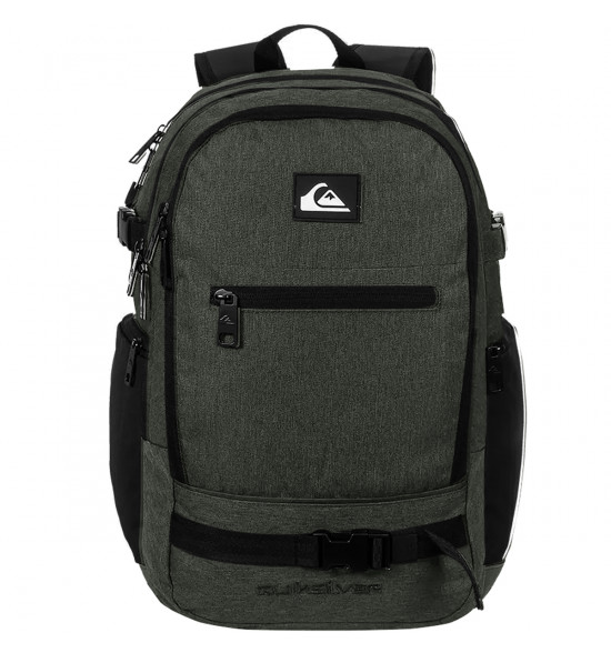Mochila Quiksilver Urban Trail Cinza e Preto 28L