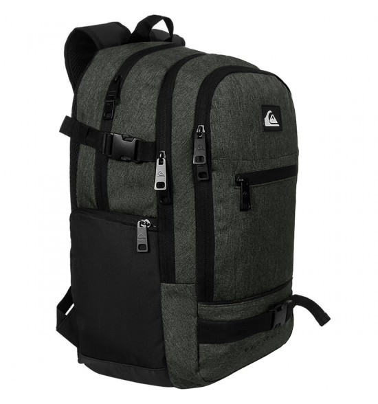 Mochila Quiksilver Urban Trail Cinza e Preto 28L - 2