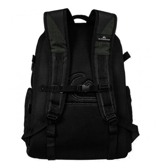 Mochila Quiksilver Urban Trail Cinza e Preto 28L - 4
