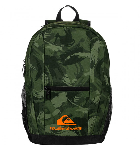Mochila Quiksilver Mountain Explorer Camo Verde Militar