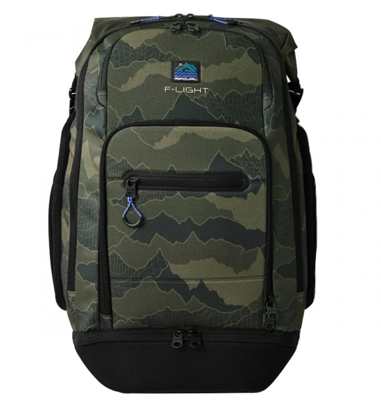 Mochila Rip Curl F-Light Surf Search Camo Black/Olive 40L Importada - 2