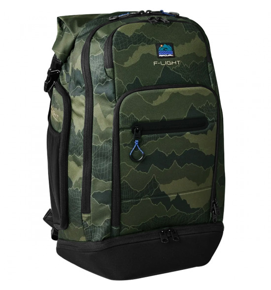 Mochila Rip Curl F-Light Surf Search Camo Black/Olive 40L Importada
