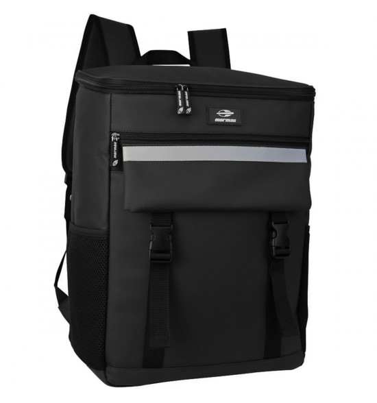 Mochila Térmica Mormaii Cooler Shield Preta 25L