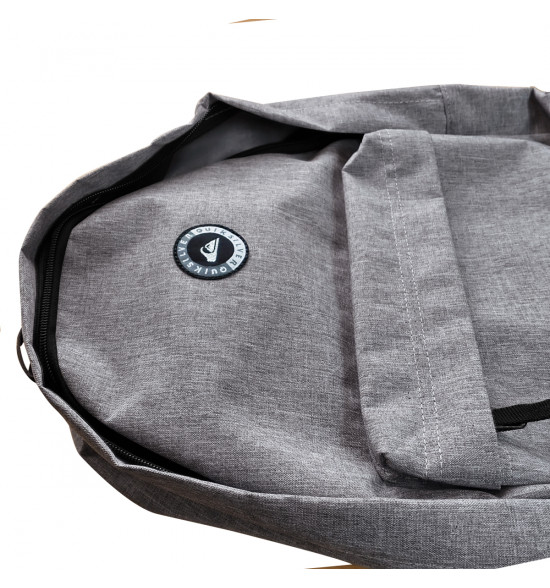 Mochila Quiksilver The Poster Double Cinza - 4