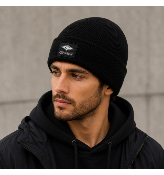 Gorro Rip Curl Classic Surf Tall Black - O Ícone do Inverno Surfwear