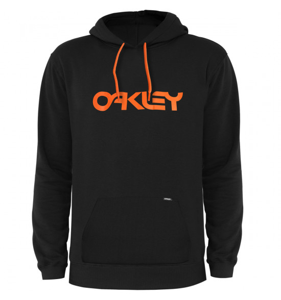 Moletom Oakley B1B PO Hoodie Black Gold Solido Felpa