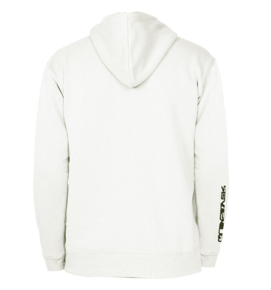 Moletom Quiksilver Comp Logo 2.0 Branco Reforçado 305G com Capuz - 3