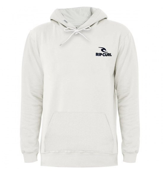 Moletom Rip Curl Brand Stack Hood Vintage White