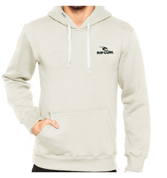 Moletom Rip Curl Brand Hood Vintage White - 3