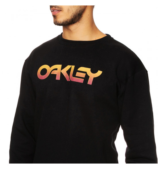 Moletom Oakley Mark II Pixel Tone Crew Preto - 3