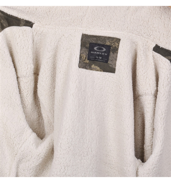 Moletom Oakley Agent Hoodie Fleece Camuflado Verde - 4