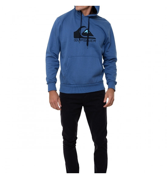 Moletom Quiksilver Square Me UP Azul - 4