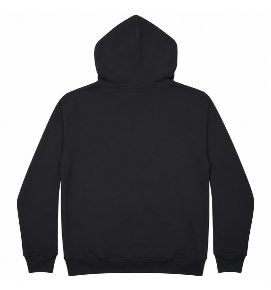 Moletom Quiksilver Impaired Logo DNA Preto Fechado com Capuz - 4