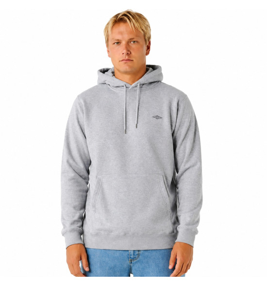 Moletom Rip Curl Classic Surf Hood Grey Heather - Conforto e Estilo Tradicional