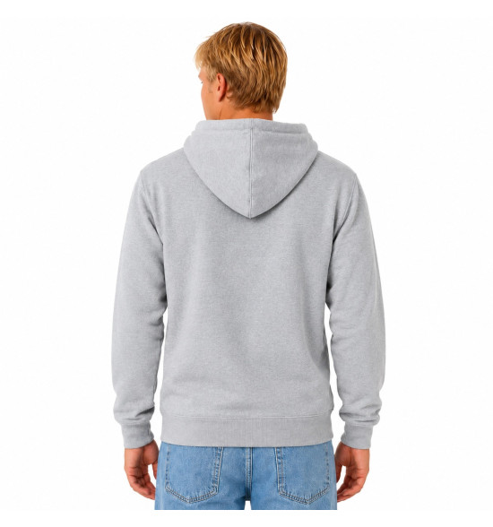 Moletom Rip Curl Classic Surf Hood Grey Heather - Conforto e Estilo Tradicional - 2