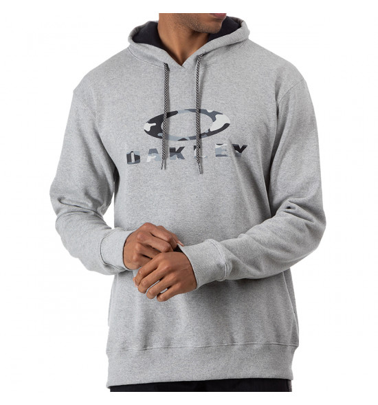 Moletom Oakley Camo Hoodie Heather Grey - 3