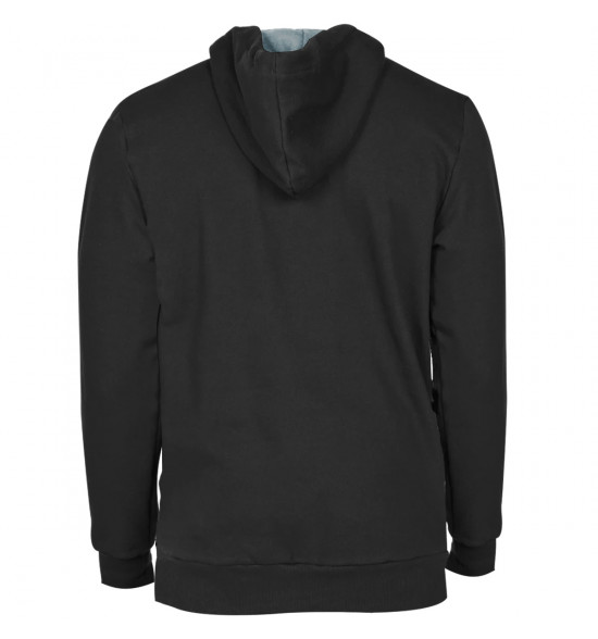 Moletom Quiksilver Transfer Round Preto - 2