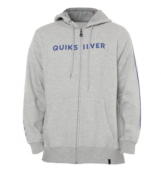 Moletom Quiksilver Bun Bury Cinza 