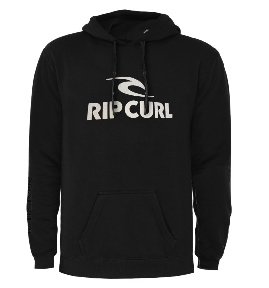 Moletom Rip Curl Puff Icon Logo Black