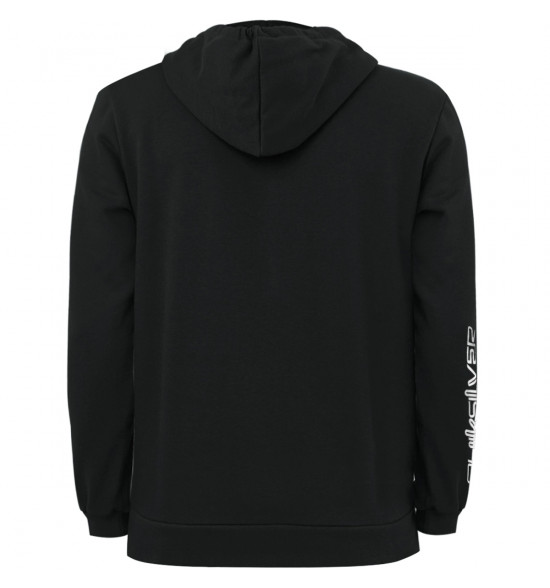Moletom Quiksilver Comp Logo Preto Reforçado com Capuz - 2
