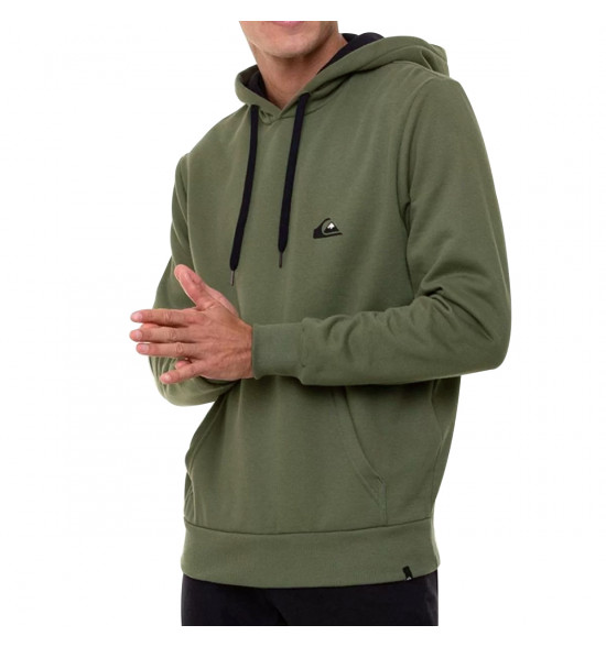Moletom Quiksilver Essentials Verde Militar - 4