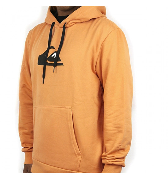 Moletom Quiksilver Canguru Logo Basic Mostarda - 3