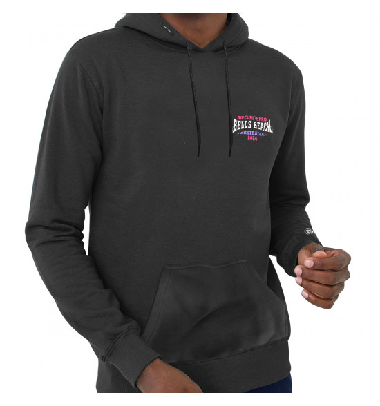 Moletom Rip Curl Pro 24 Bells Hood Washed Black - 3