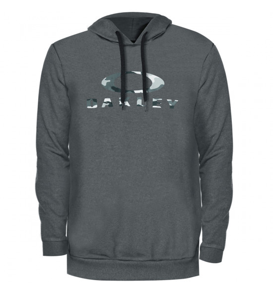 Moletom Oakley Camo Hoodie Atlhetic Heather Grey