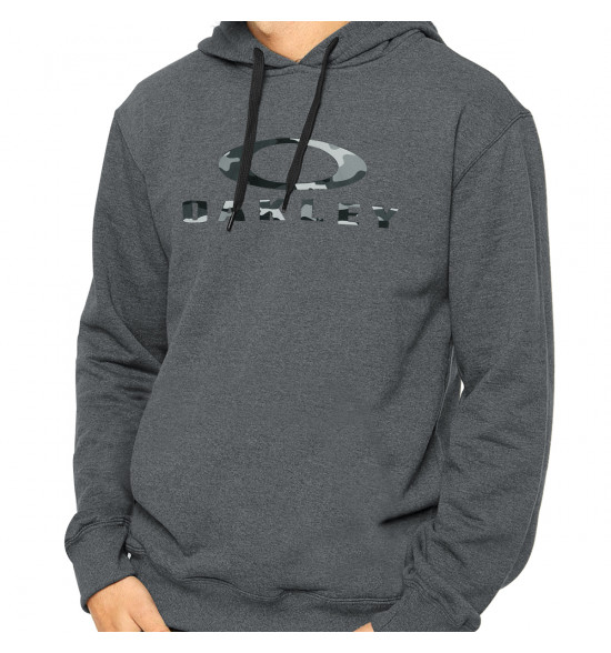 Moletom Oakley Camo Hoodie Atlhetic Heather Grey - 3