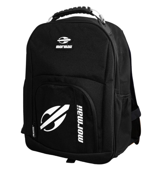 Mochila Mormaii Executive Logo Patch Black 25L