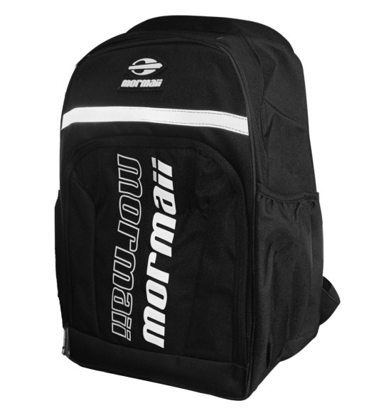 Mochila Mormaii Executive Letreiro Black White 25L