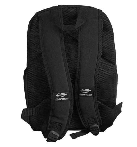 Mochila Mormaii Executive Letreiro Black White 25L - 4