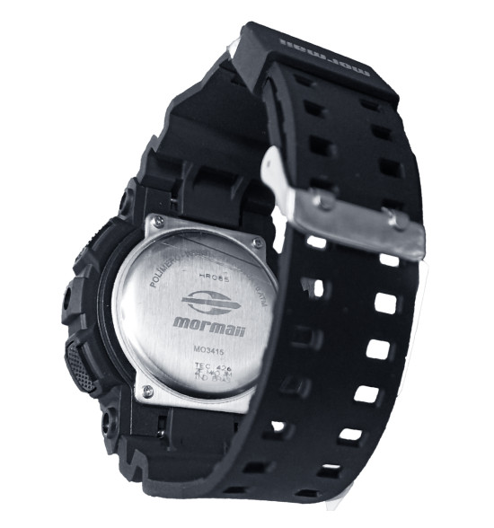 Relógio Mormaii Digital Wave MO3415/8A Preto - 4