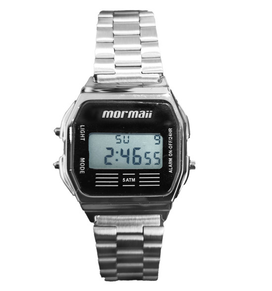 Relógio Mormaii Digital Vintage MOBJ3808AA/3P Prata - 2