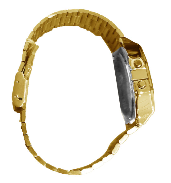 Relógio Mormaii Digital Vintage MOBJ3808AB/4P Dourado - 3