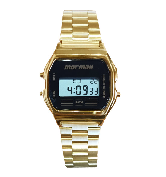 Relógio Mormaii Digital Vintage MOBJ3808AB/4P Dourado - 2