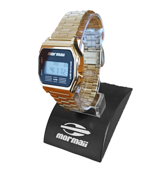 Relógio Mormaii Digital Vintage MOBJ3808AB/4P Dourado - 5