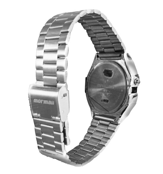 Relógio Mormaii Digital Vintage MOBJ3808AA/3P Prata - 4