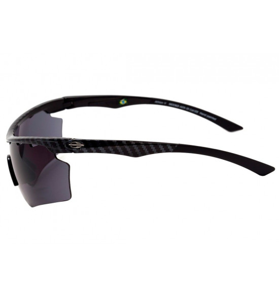 Óculos Mormaii Athlon V Preto Carbono/Lente Cinza - 3