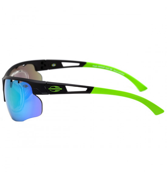 Óculos Mormaii Eagle Preto Fosco/ Lente Verde Espelhada - 3