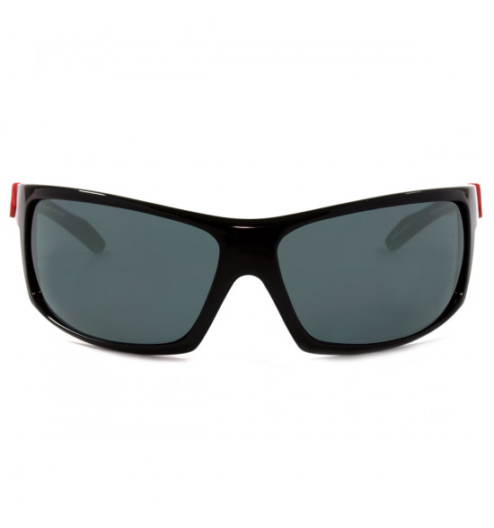 Óculos Mormaii Joaca Preto Brilho e Logo Vermelho/Lente Cinza - 2