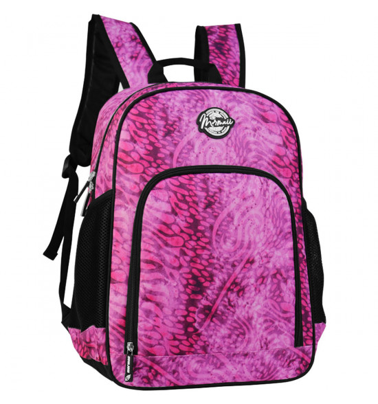 Mochila Mormaii Weekend Full Print Logo Rosa 20L