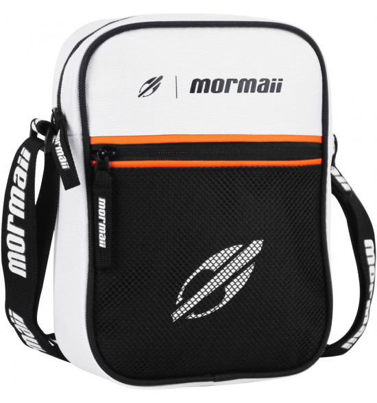 Shoulder Bag Mormaii Casual Branca com Preto